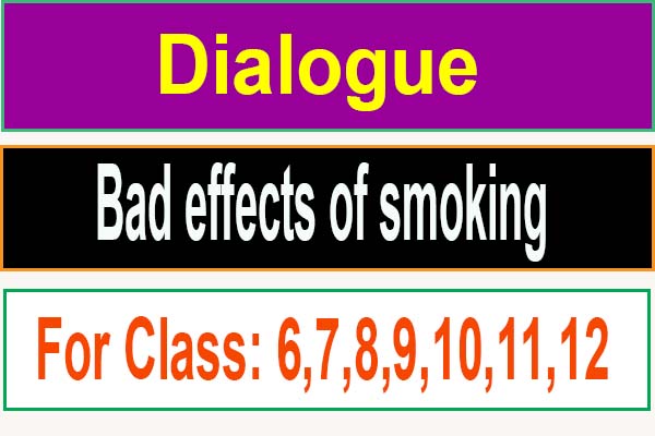 bad effects of smoking class 8