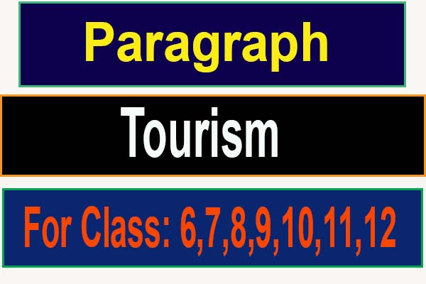 tourism-paragraph for class